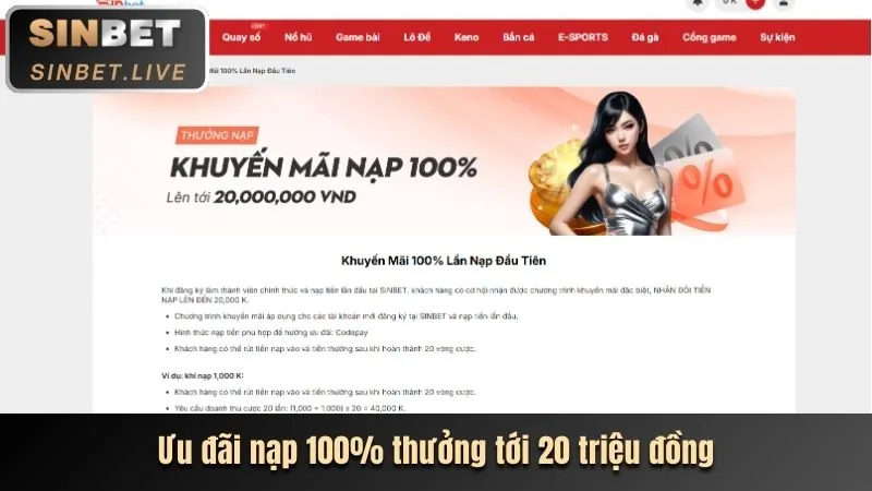 Đa dạng trò chơi Vin55 Nổ Hũ